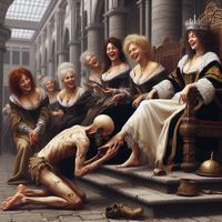 Entertainment at the court