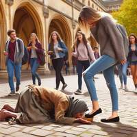 Heartless students